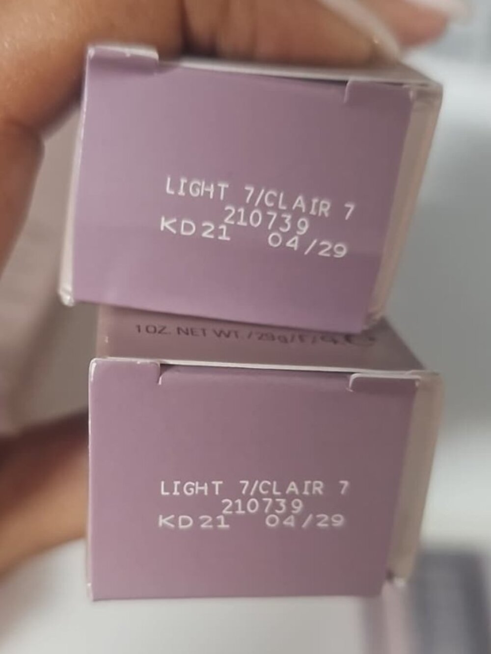 Pack of 2 NIB Mary Kay TimeWise Luminous 3D Foundation Light 7 / Clair 7